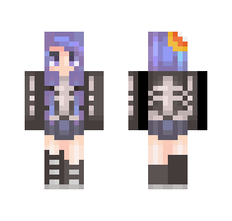 Spoopy scury skullyton - Female Minecraft Skins - image 2