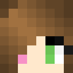 Pink & Green Girl - Girl Minecraft Skins - image 3