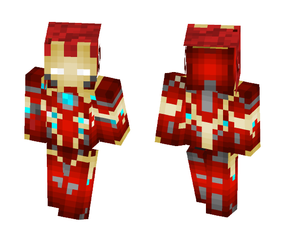 Iron Man Mark VLVI - Iron Man Minecraft Skins - image 1