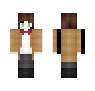 11th doctor as a chick - Female Minecraft Skins - image 2