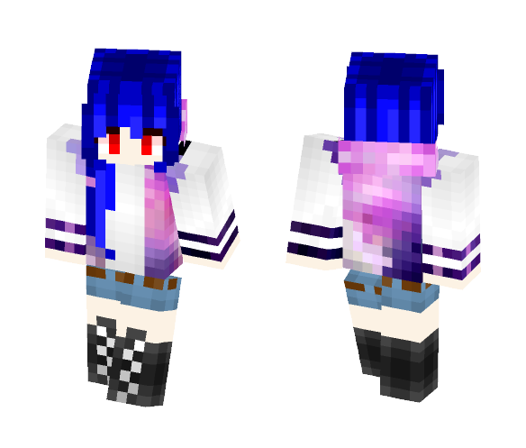 Freddie-Oc- Galaxy - Female Minecraft Skins - image 1