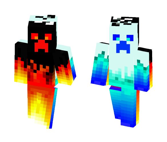 Fire and Ice (Male) - Other Minecraft Skins - image 1