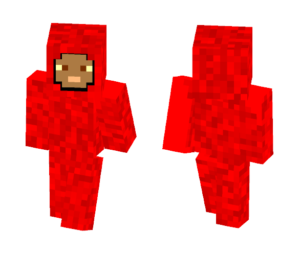 Red Fire monkey! - Interchangeable Minecraft Skins - image 1