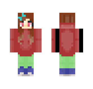 Scarlet Hood - Female Minecraft Skins - image 2