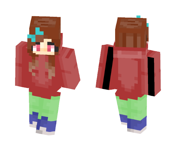 Scarlet Hood - Female Minecraft Skins - image 1