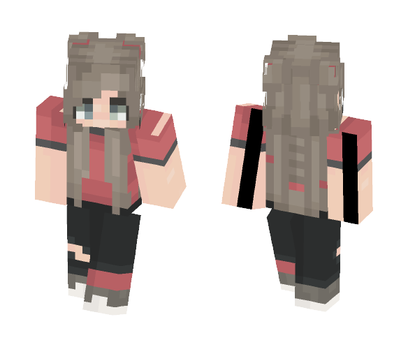 Kiara ♡ ☾Outfit #2☽ - Female Minecraft Skins - image 1