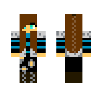 Made by friend :D (Wolf girl) - Female Minecraft Skins - image 2