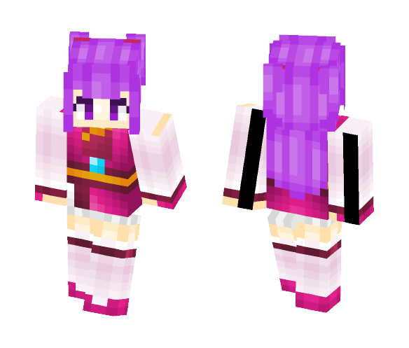 Aisha Japnese Avatar(Elsword) - Female Minecraft Skins - image 1