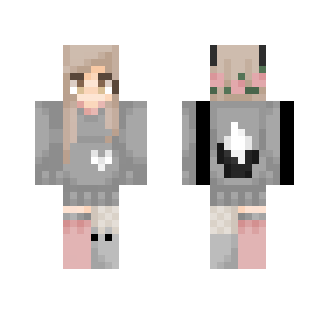 when you make a skin at 10 pm - Female Minecraft Skins - image 2