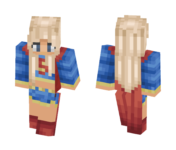 Supergirl (Kara Zor-El) - Female Minecraft Skins - image 1