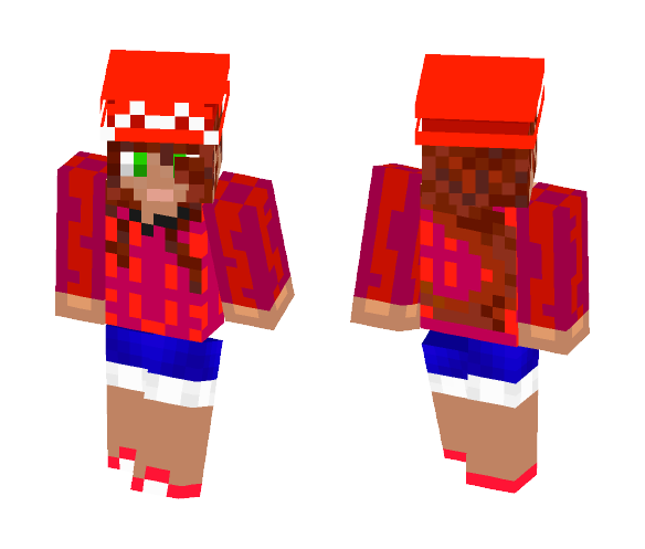 ChilledChaos (female version) - Comics Minecraft Skins - image 1