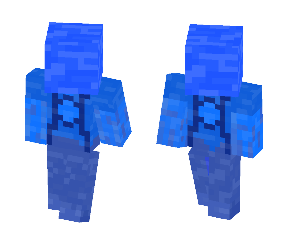 Water Steve - Male Minecraft Skins - image 1