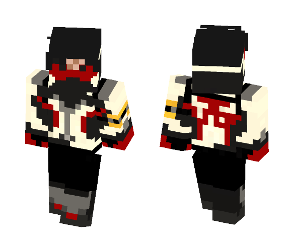 Soldier: 76 (Personal Design) - Male Minecraft Skins - image 1