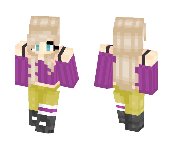 Matching Girl #1 [Steve Model] - Girl Minecraft Skins - image 1