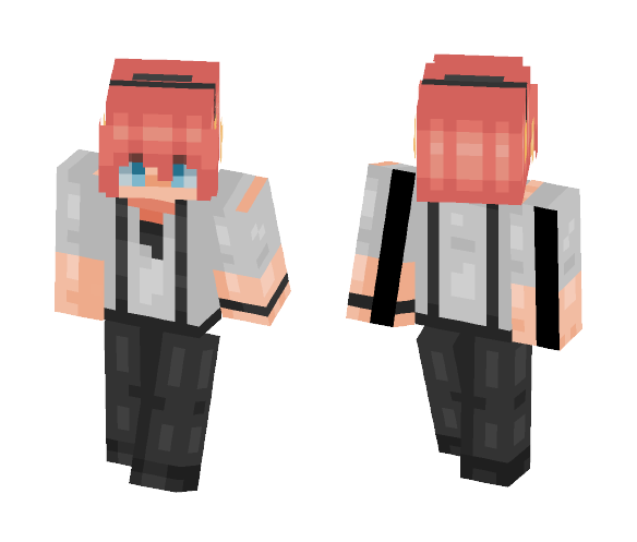 a male attempt (shoe) - Male Minecraft Skins - image 1