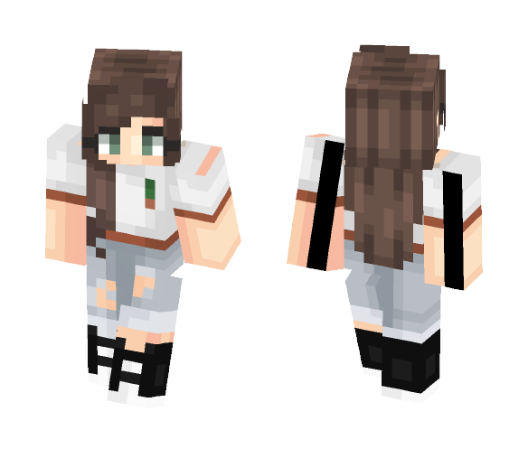 come together right now, over me ;) - Female Minecraft Skins - image 1