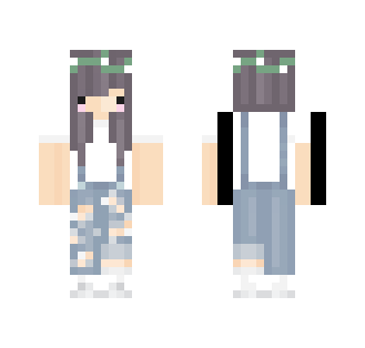 Tutushii - Overalls Chibi - Female Minecraft Skins - image 2