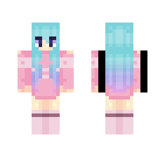 Pastel, i guess - Female Minecraft Skins - image 2