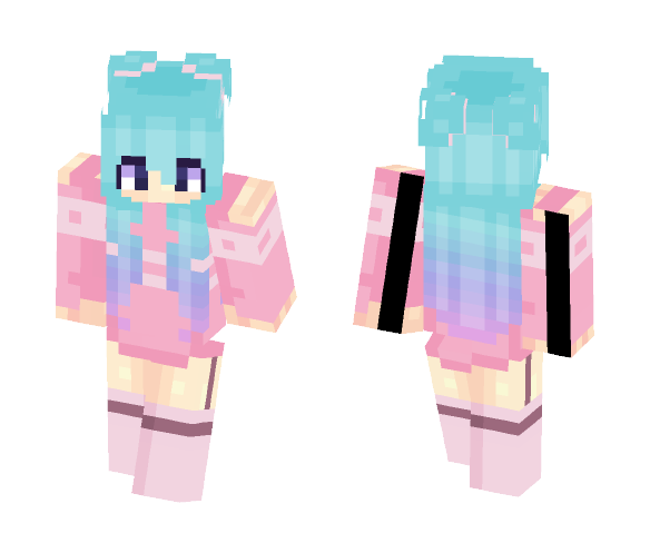 Pastel, i guess - Female Minecraft Skins - image 1