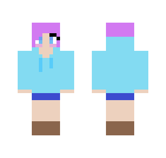 Girl, made by a friend. - Male Minecraft Skins - image 2