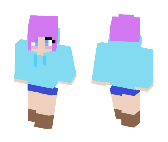 Girl, made by a friend. - Male Minecraft Skins - image 1