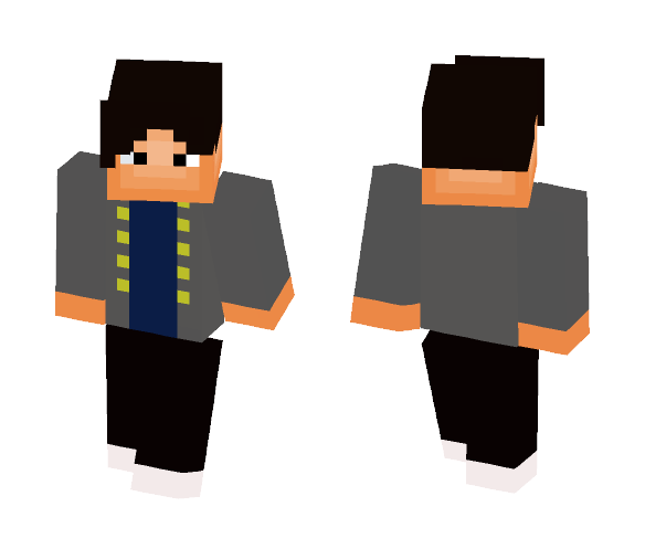 Guy in coat - Male Minecraft Skins - image 1
