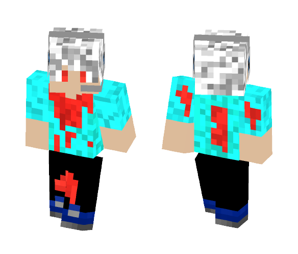Bloody Vampire Gamer - Male Minecraft Skins - image 1
