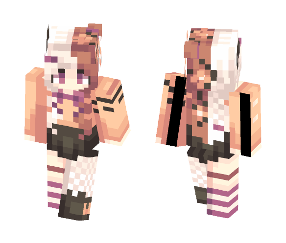 Pumpkinated - Female Minecraft Skins - image 1