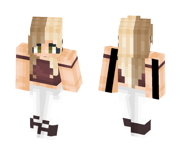 Red Tomboy - Female Minecraft Skins - image 1