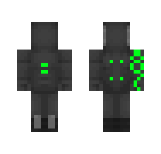 Futuristic Creeper - Male Minecraft Skins - image 2