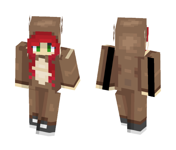 ~Bear Onesie~ - Female Minecraft Skins - image 1