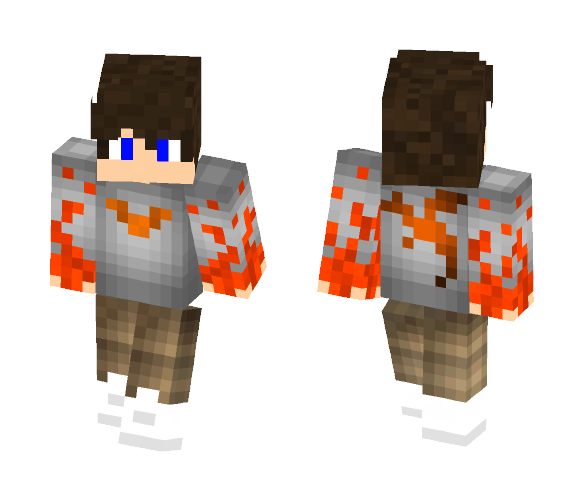 Fire PvP - Male Minecraft Skins - image 1