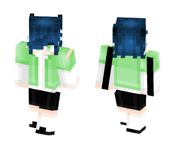 this skin makes me cringe but here - Female Minecraft Skins - image 1