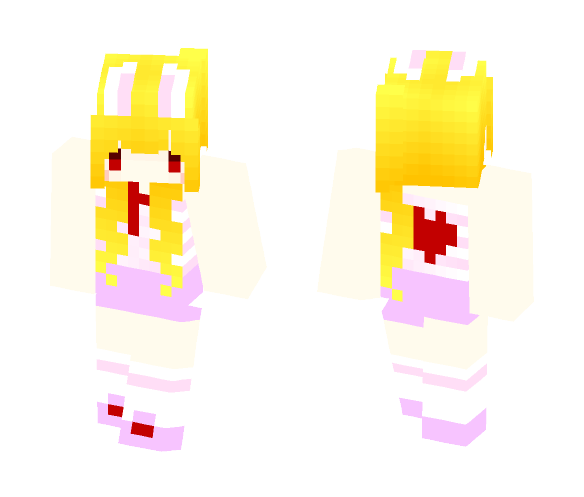 Rabbit girl - Girl Minecraft Skins - image 1