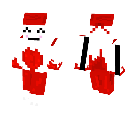 Lovely Heart Robot - Female Minecraft Skins - image 1