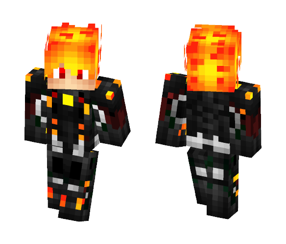 Inferno Dude - Male Minecraft Skins - image 1
