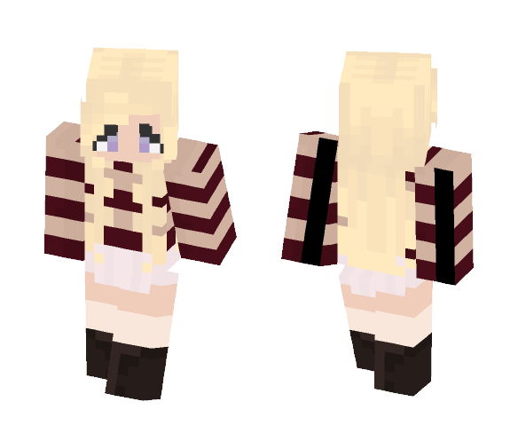 Chibi fall skin - Female Minecraft Skins - image 1
