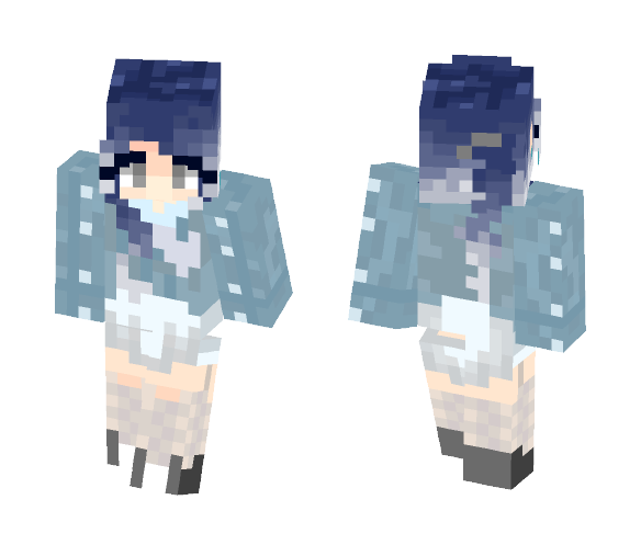 In the Darkness~Mlairelle - Female Minecraft Skins - image 1