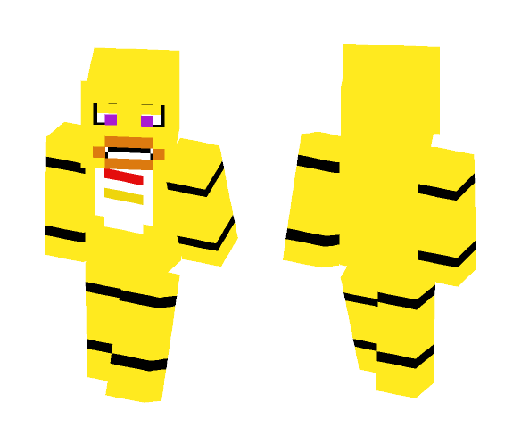 Chica From FNAF 1 Fixed - Male Minecraft Skins - image 1