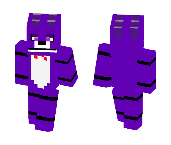 Bonnie From FNAF 1 Fixed - Male Minecraft Skins - image 1