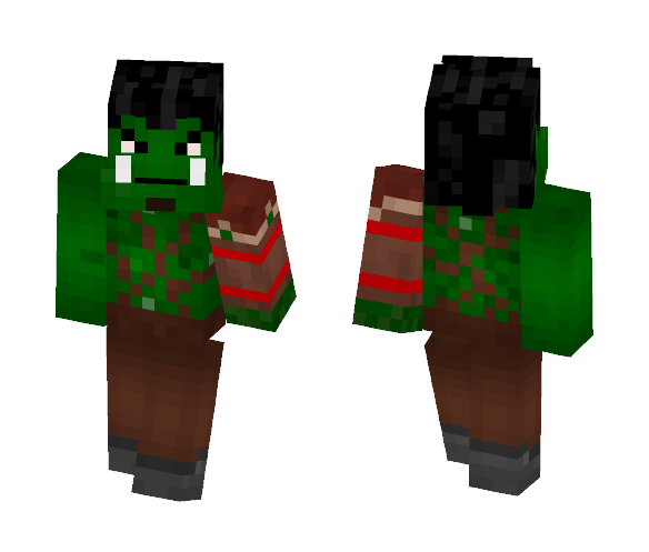 Ergdor the Wood Orc - Male Minecraft Skins - image 1