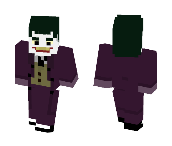The Killing Joke - Joker (Animated) - Comics Minecraft Skins - image 1