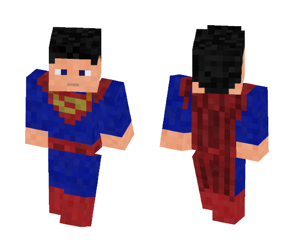 CW's Superman - Male Minecraft Skins - image 1