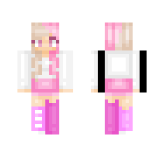 ~half n half~ - Female Minecraft Skins - image 2