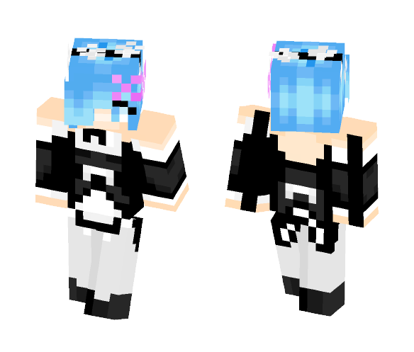 Rem - RE:ZERO - Female Minecraft Skins - image 1