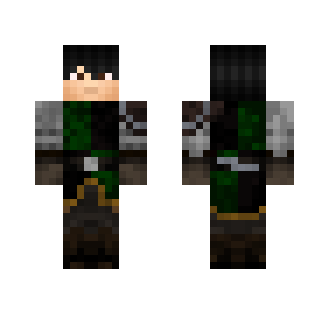 medieval warrior V. green - Male Minecraft Skins - image 2