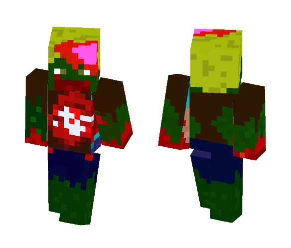 The Walking Dead Zombie - Male Minecraft Skins - image 1