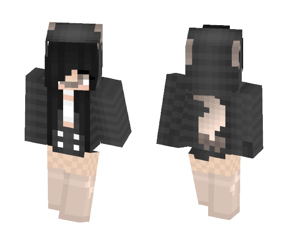Wolf Girl ^~^ - Girl Minecraft Skins - image 1