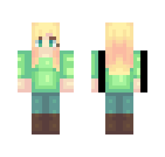 update - green thing - Female Minecraft Skins - image 2