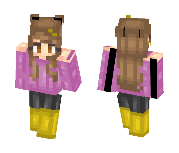 Double Layered Girl [Alex Model] - Girl Minecraft Skins - image 1
